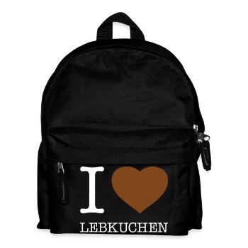 J’adore le pain d’épices - Sac à dos Enfant - noir - Devant