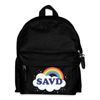 Redeemed Rainbow Bible Christian Faith Jesus - Kids' Backpack - black - Front