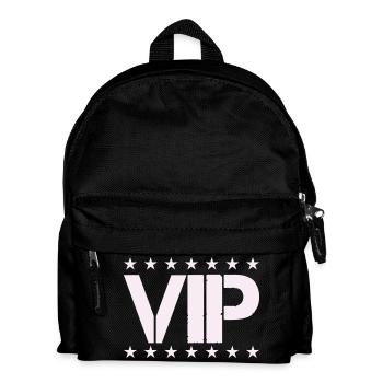 VIP Star Statement in Pastel Pink - Kids' Backpack - black - Front