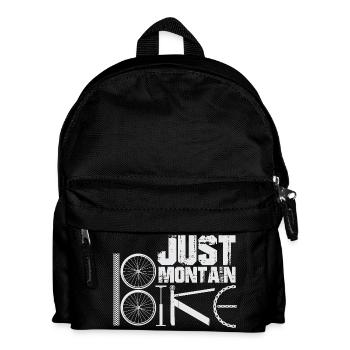 BMX Bicycle Saying bmx biker - Kids' Backpack - black - Front