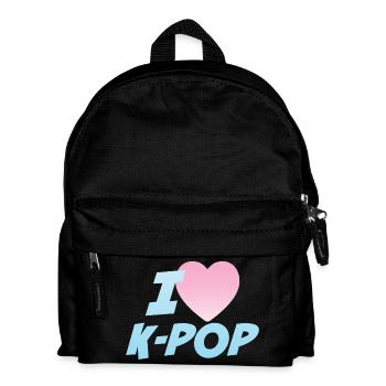 J’adore la K-pop - Sac à dos Enfant - noir - Devant
