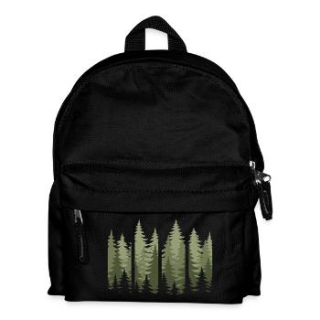 Forêt Nature Arbres Nature Nature Amoureux de la nature - Sac à dos Enfant - noir - Devant