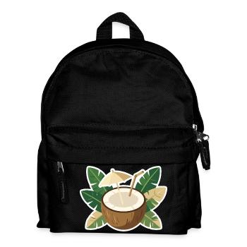 Coconut Island Cooler - Kids' Backpack - black - Front