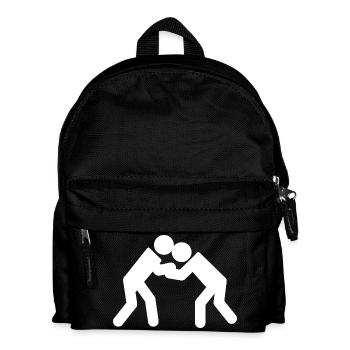 Wrestle - Kids' Backpack - black - Front