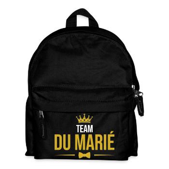 Team du marié - Sac à dos Enfant - noir - Devant