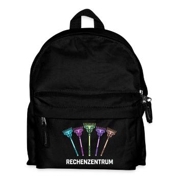 Rechenzentrum Gärtner Garten Gartenarbeit - Kinder Rucksack - Schwarz - Vorne