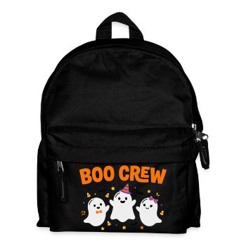 Boo Crew Halloween Drei Geister - Kinder Rucksack - Schwarz - Vorne