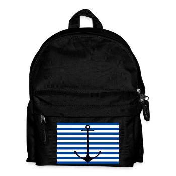 ancre - Sac à dos Enfant - noir - Devant