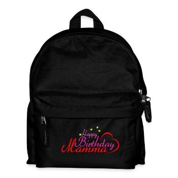 Joyeux anniversaire Maman - Sac à dos Enfant - noir - Devant
