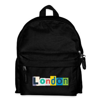 London - Kids' Backpack - black - Front