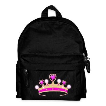 Du bist die Prinzessin! - Kinder Rucksack - Schwarz - Vorne