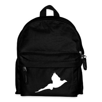 "pheasant" T-shirt customizable with your text - Kids' Backpack - black - Front