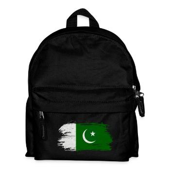 Pakistan flag - Kids' Backpack - black - Front