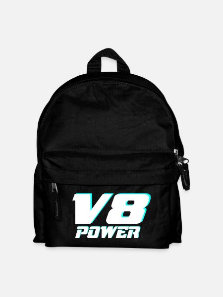 V8 - Kinder Rucksack - Schwarz