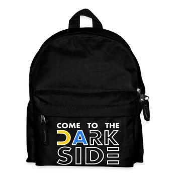 come to the dark side - Kids' Backpack - black - Front
