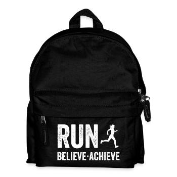 Marathon - Run. Believe. Achieve. - Kids' Backpack - black - Front