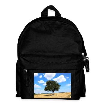 Arbre, Environnement, Nature - Sac à dos Enfant - noir - Devant