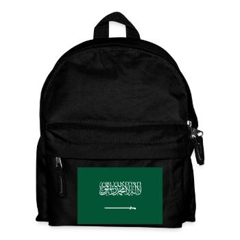 Saudi Arabia / Drapeau Arabie Saoudite - Sac à dos Enfant - noir - Devant