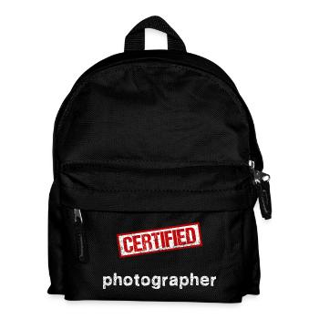 Photograph - Kinder Rucksack - Schwarz - Vorne