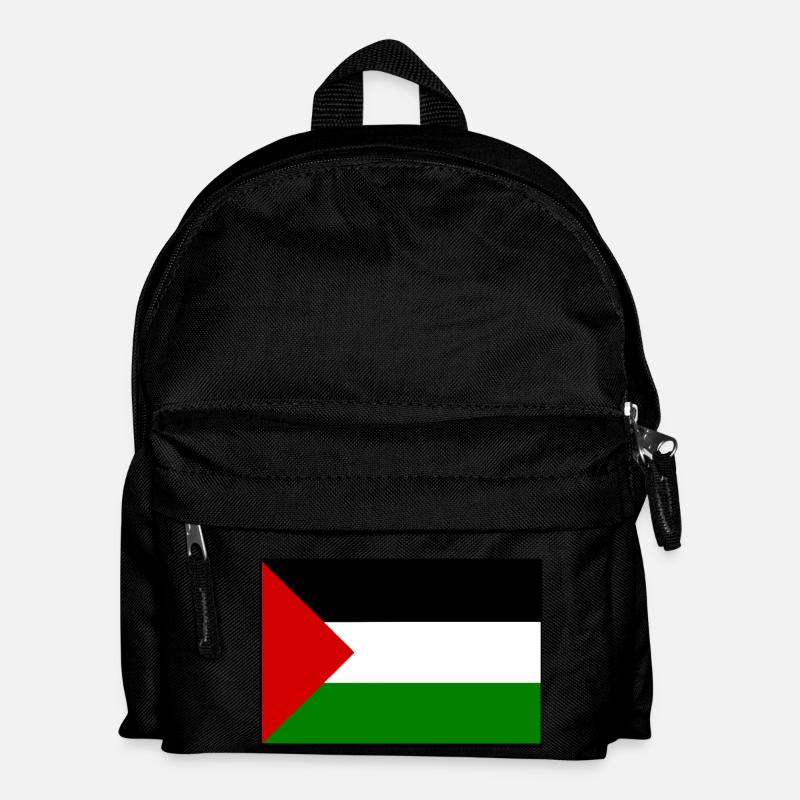 Palestina - Kinder Rucksack - Schwarz