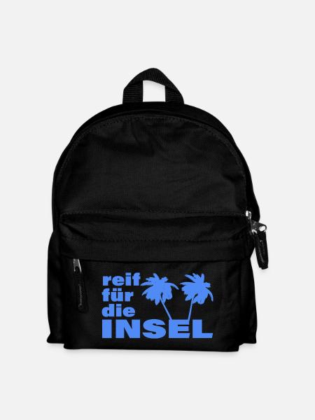 REIF FÜR DIE INSEL - Kinder Rucksack - Schwarz