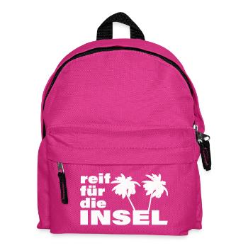REIF FÜR DIE INSEL - Kinder Rucksack - Fuchsia - Vorne