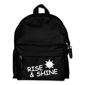 LEVER ET BRILLER - Sac à dos Enfant - noir - Devant
