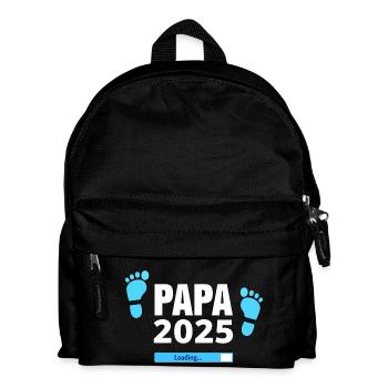 Dad 2025 Loading - Gift for Fathers-to-be - Kids' Backpack - black - Front