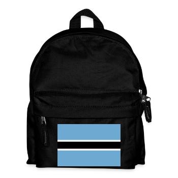 Botsuana - Kinder Rucksack - Schwarz - Vorne