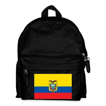 Ecuador - Kinder Rucksack - Schwarz - Vorne