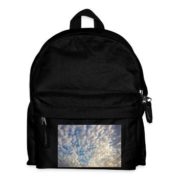 mer de nuages - Sac à dos Enfant - noir - Devant