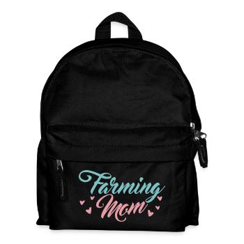 Farmer's wife mom - Kids' Backpack - black - Front