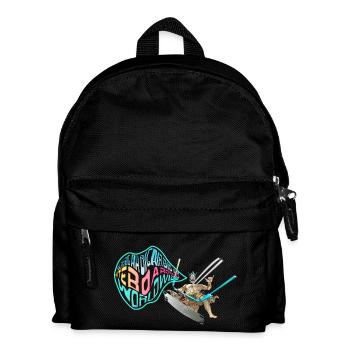 bigair Kitesurfing Worldwide - Kids' Backpack - black - Front