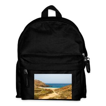 Fokos Beach Mykonos Island South Aegean Region - Kids' Backpack - black - Front