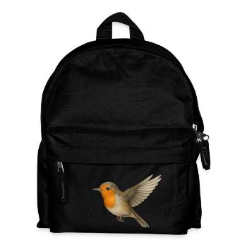 Forest song – tender and lifelike - Kids' Backpack - black - Front