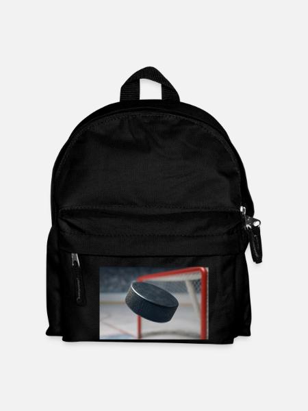 Sport - Eishockey - Kinder Rucksack - Schwarz