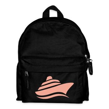 Minimalist Cruise Cruise Silhouette - Kids' Backpack - black - Front