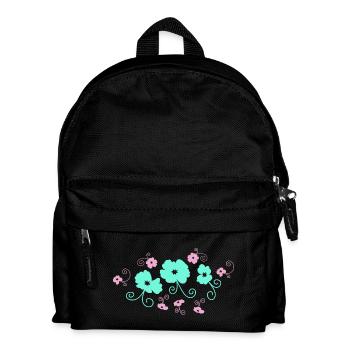 Pastel blossom magic - Kids' Backpack - black - Front