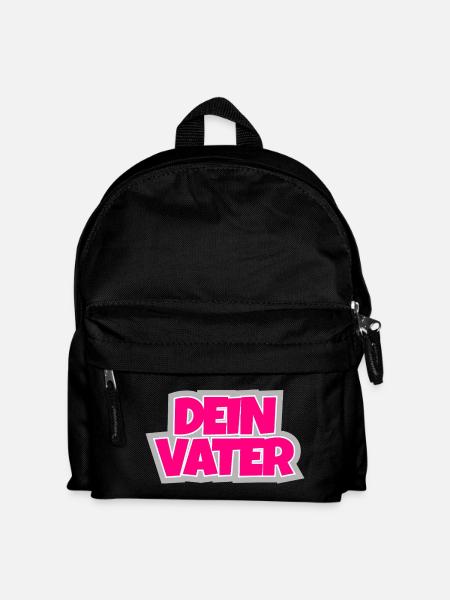 Dein Vater - the ironic sequel. - Kids' Backpack - black
