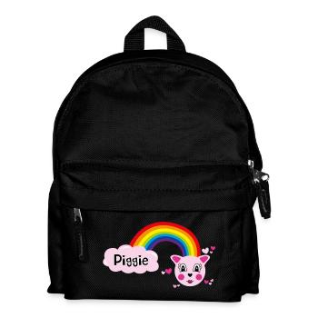 Piggie mimi par Helfspawn - Sac à dos Enfant - noir - Devant