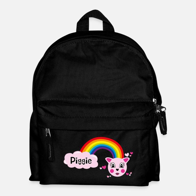 Piggie mimi by Helfspawn - Kids' Backpack - black