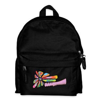 Sei schwul, sei laut - Kinder Rucksack - Schwarz - Vorne