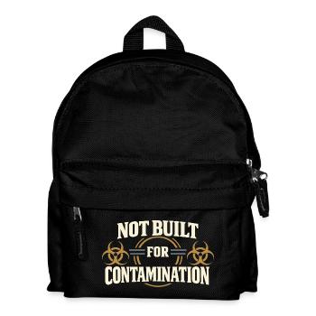 microbiology - Kids' Backpack - black - Front