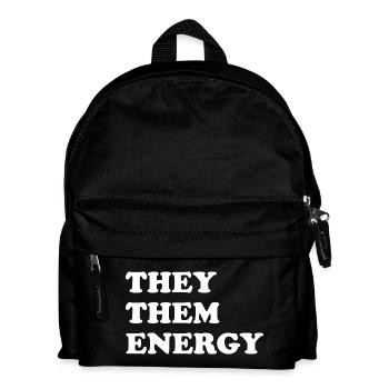 Ils les Énergies - Sac à dos Enfant - noir - Devant