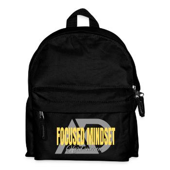 ALPHA DIVISION - Mindset Edition - Gym Apparel - Kids' Backpack - black - Front