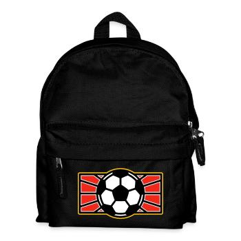 Crimson Football Crest - Kids' Backpack - black - Front