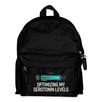 Serotonin Optimizing - Kids' Backpack - black - Front