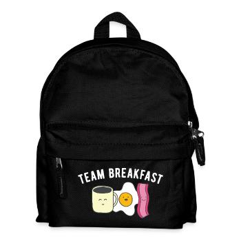 Équipe du petit-déjeuner - Sac à dos Enfant - noir - Devant