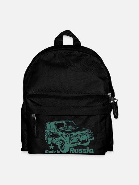 Lada Niva - Kinder Rucksack - Schwarz