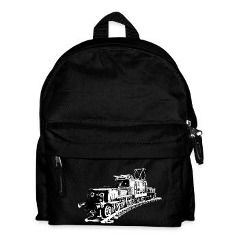 Locomotive (crocodile) - Sac à dos Enfant - noir - Devant